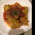 あかめがねはん's cooksnap of when they made トマトときのこ♡ロールキャベツ.