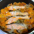 ４人娘の母さん's cooksnap of when they made 塩鮭とキャベツで☆とろとろ蒸し煮.