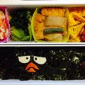 おまさま's cooksnap of when they made ＊キャラ弁＊バツマルのり弁当.