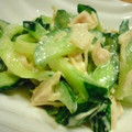 たもたん's cooksnap of when they made きゅうりとささみ☆マヨぽんあえ♥.