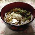 マルルル's cooksnap of when they made とろろ山菜うどん☆.