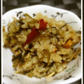 鬼嫁もつ's cooksnap of when they made 残ったおせちと餅を炊飯器で五目おこわ風.