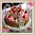 そらゆめたまご's cooksnap of when they made プリンセスな誕生日ケーキ♫.