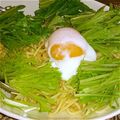 だぃくま's cooksnap of when they made 簡単！ランチにも！水菜と明太子のパスタ.