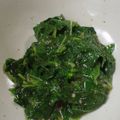 amanusa's cooksnap of when they made 美味しい！モロヘイヤの胡麻和え.