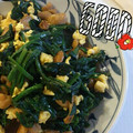 あかぽこママ's cooksnap of when they made 簡単☆鶏とほうれん草の卵炒め.