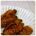oいちo's cooksnap of when they made 簡単☆とろーり照り照り手羽中甘辛煮.
