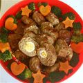 haru★mama's cooksnap of when they made うずら入りハンバーグ.