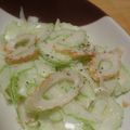 amanusa's cooksnap of when they made これなら食べれる！セロリとちくわのサラダ.