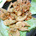 Miu1116's cooksnap of when they made ☆ｶﾞｰﾘｯｸ風味☆小エビの唐揚げ☆.