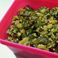 えりっっこ's cooksnap of when they made 大根の葉味噌炒め.
