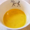 horseland's cooksnap of when they made にんにくでぽかぽか☆かぼちゃのポタージュ.