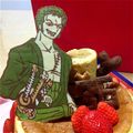 sasamaico's cooksnap of when they made バレンタインに！チョッパーケーキ.