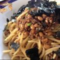 コロ1984's cooksnap of when they made 簡単！納豆と挽肉のパスタ.