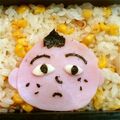 ゆのち♡'s cooksnap of when they made キャラ弁❤永沢くん.