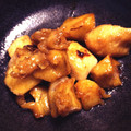 錦織些叉's cooksnap of when they made 里芋ととりむねにくとにんにくの揚げ煮.