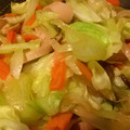 canako0718's cooksnap of when they made 魚肉ソーセージの野菜炒め.