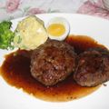 makky26's cooksnap of when they made 基本のハンバーグ.
