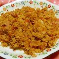 みゆwaco 's cooksnap of when they made しらす入り♪玄米チャーハン.
