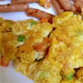 ホナナナさん's cooksnap of when they made カラフル卵焼き.