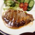 emitan52's cooksnap of when they made ポークステーキ♥ビネガー＆赤ワインソース.
