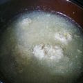 さとっち☆☆☆'s cooksnap of when they made 肉団子の大根みぞれ汁・豚ミンチ・春雨.