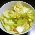 にゃんちうさん's cooksnap of when they made 春キャベツとアミエビのポン酢漬.