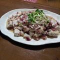 礼武（らいぶ）'s cooksnap of when they made 蒸し鶏の玉ねぎポン酢かけ.