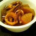 かにゃたろう's cooksnap of when they made 飴色大根♡イカさん♡やわらか～♡.