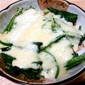 kerochans's cooksnap of when they made 鮭とほうれん草のホワイトソース焼き。.
