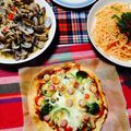 chomoco's cooksnap of when they made 混ぜるだけの簡単ピザ生地.