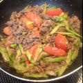 CarloRossi's cooksnap of when they made 超簡単！コストコのプルコギでトマト炒め.