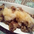あかりんりん♪'s cooksnap of when they made 砂肝の唐揚げおろしポン酢.