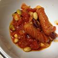 ポメちょん's cooksnap of when they made ウインナーと花豆のトマト煮☆.