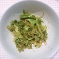 リープリヒ's cooksnap of when they made 超簡単..丼で.5分.キャベジンキンピラ.