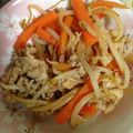 サ〒ィ's cooksnap of when they made もやしとにんじんとハムのピリ辛ナムル.