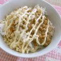 3姉妹ちゃんママ's cooksnap of when they made ビックリ！砂糖醤油納豆.