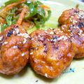 ジョンリークッカー's cooksnap of when they made カリッふわっ☆豆腐入り鶏つくねの竜田揚げ.