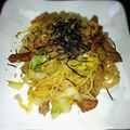 Eeyore0913's cooksnap of when they made 豚肉と白菜の和風パスタ.