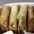 SKクマ's cooksnap of when they made ヘルシー★焼き春巻き.