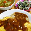 ともちゃん（＾０＾）'s cooksnap of when they made 簡単オムカレー☆.