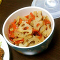 muuu0308's cooksnap of when they made 蓮根と人参のきんぴら.