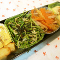 m@n@'s cooksnap of when they made 豆苗と桜海老の塩昆布炒め♪.