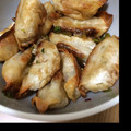 Ttama's cooksnap of when they made 揚げ餃子ネギ甘酢たれ.