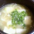 パンダの's cooksnap of when they made 餅消費！長ネギで☆中華風お雑煮♪.
