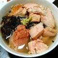 たんたん　's cooksnap of when they made 簡単！　｢海の幸お茶漬け」　♪♪.