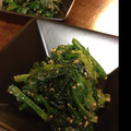 LEVEL3's cooksnap of when they made お弁当に簡単ほうれん草のごま和え♡.