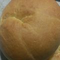 じゅんじゅんパンダ's cooksnap of when they made 枝豆＆チーズの大きな丸いパン　(￣‥￣).