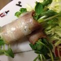 みにまふ's cooksnap of when they made 簡単！豆苗のベーコン巻.