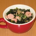 もんしゅしゅ's cooksnap of when they made ＊わかめとウィンナーのスープ.